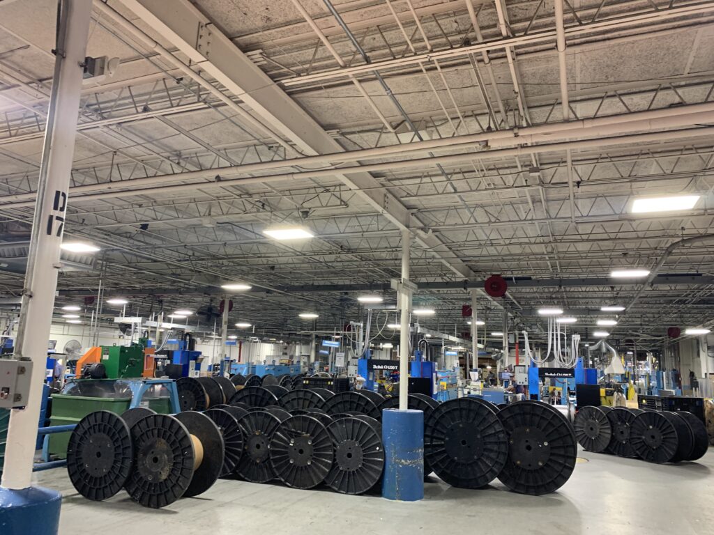 Commscope-Commercial Manufacturing Facility-LED Installation