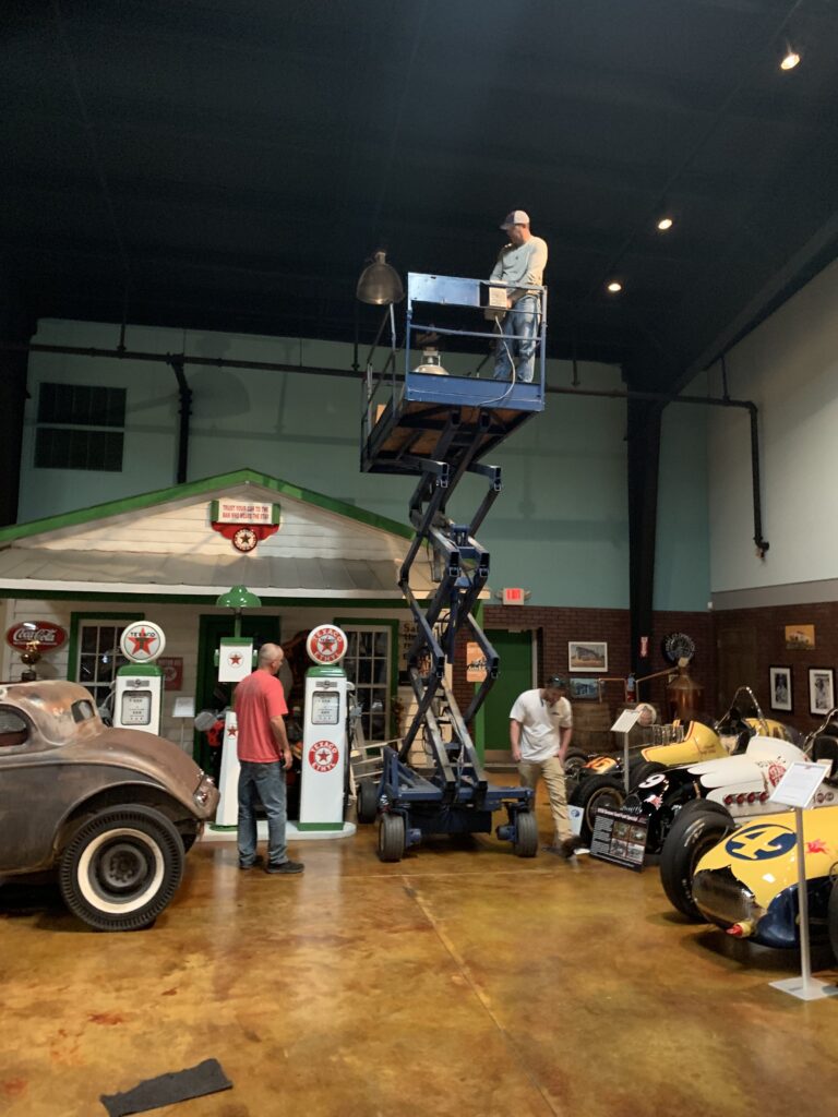 Evernham Motorsports-LED Installation